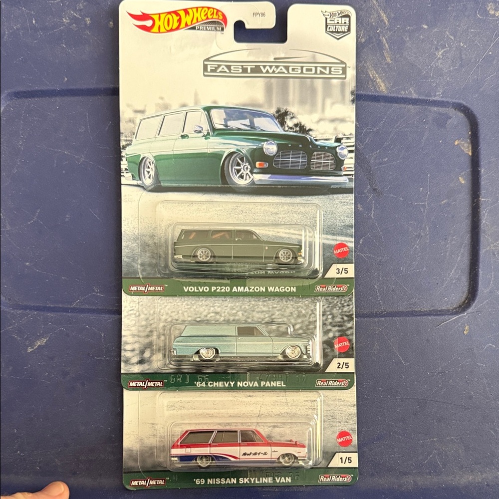 Hot Wheels Fast Wagons Die-Cast Car Set